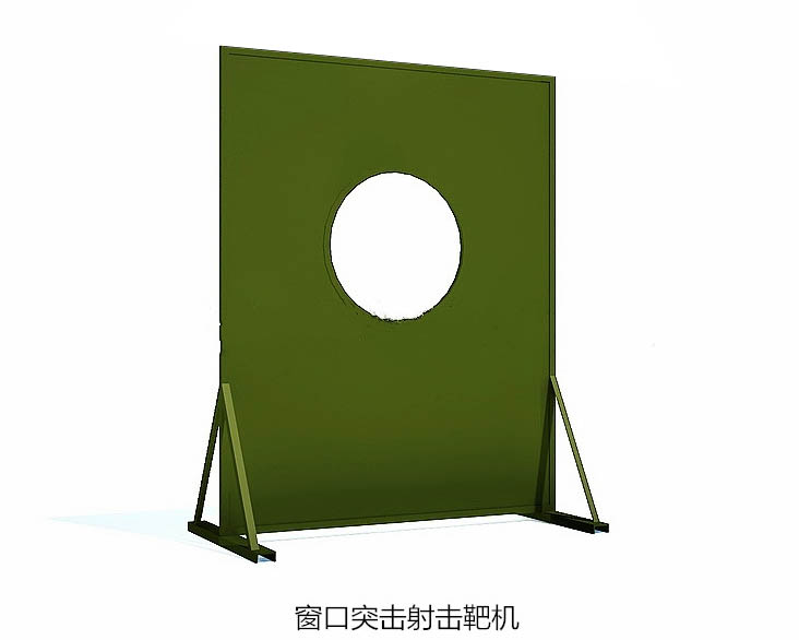 窗口突擊射擊靶機